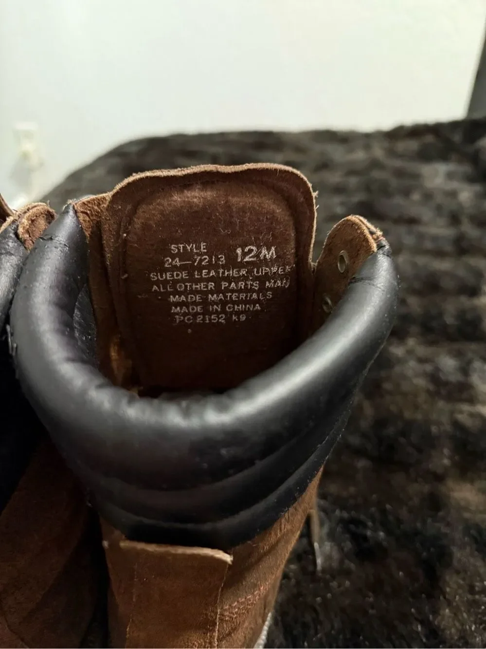 Outdoor Exchange Mens Steel Shank work Boots Sz 12 leather